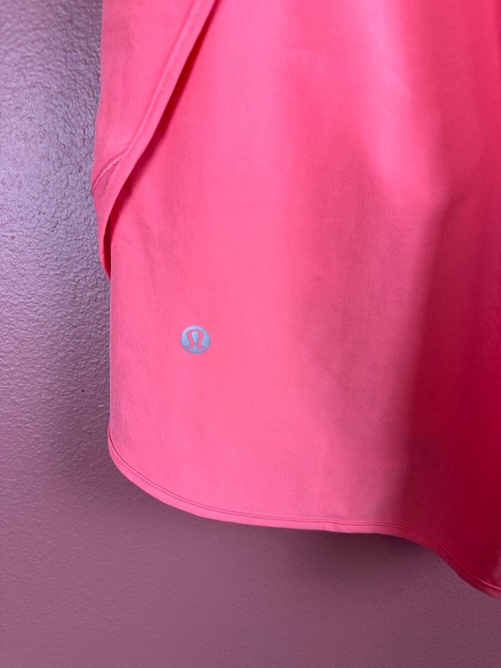Lululemon Hotty Hot Skirt Long Size 4 LW8AEAT Rasp Cream Coral 4" inseam - Picture 5 of 7